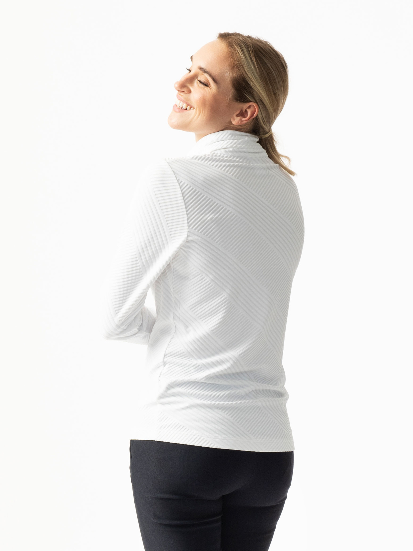 Floy Long-sleeved Roll-neck Top