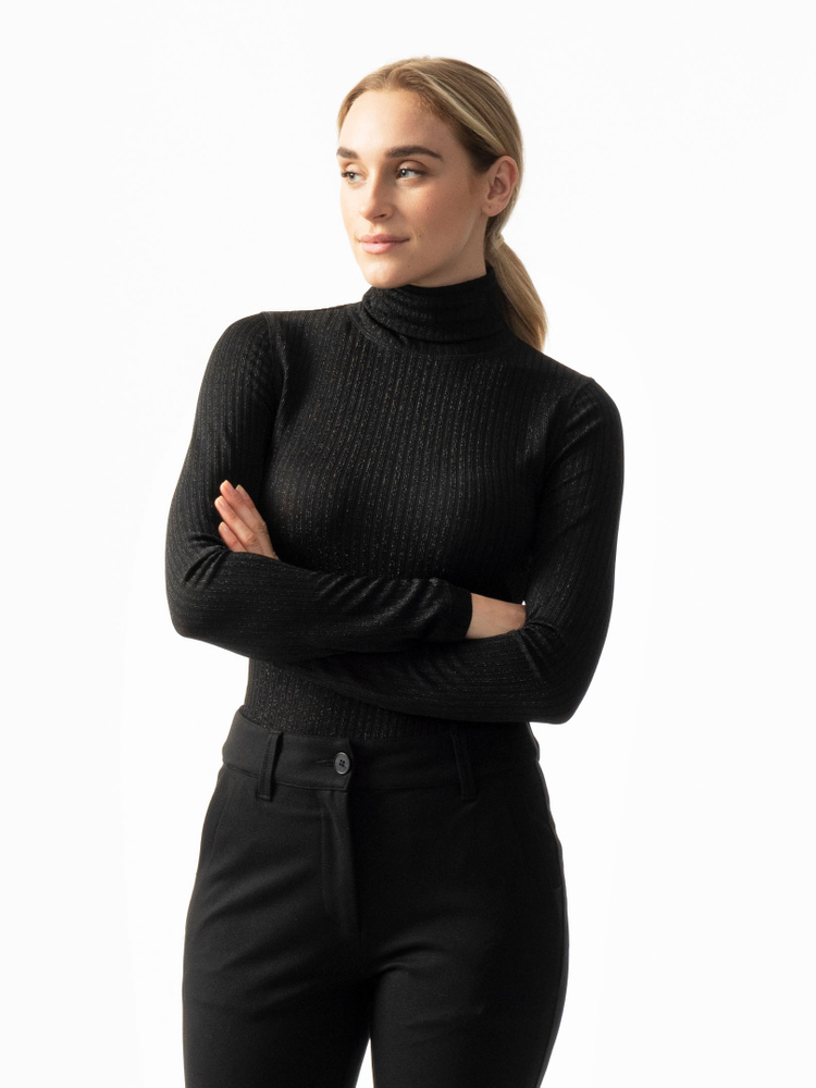 Glimra Long-sleeved Roll-neck Top