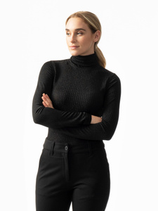 Glimra Long-sleeved Roll-neck Top