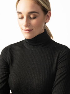 Glimra Long-sleeved Roll-neck Top