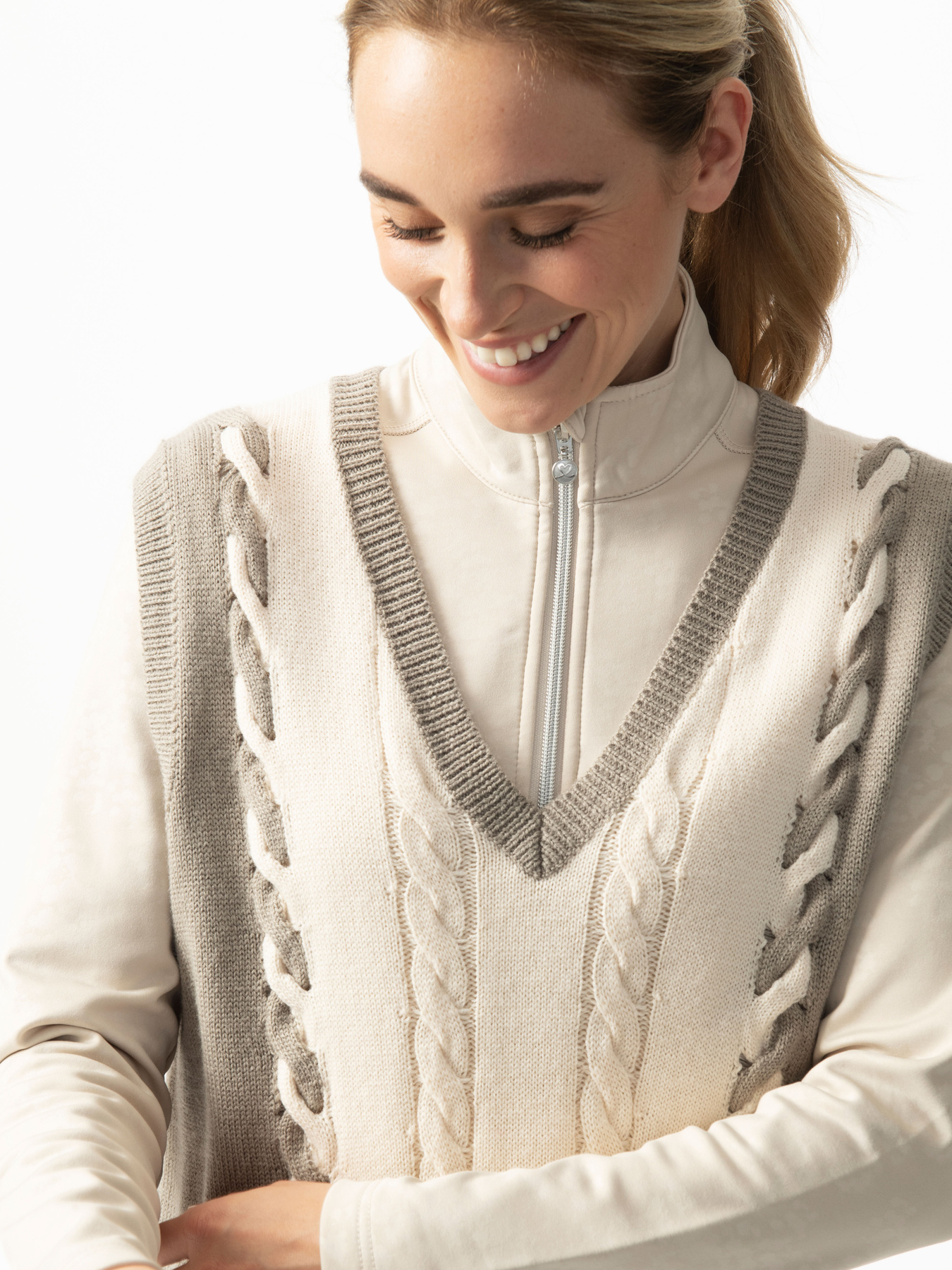 Frannie V-neck Vest