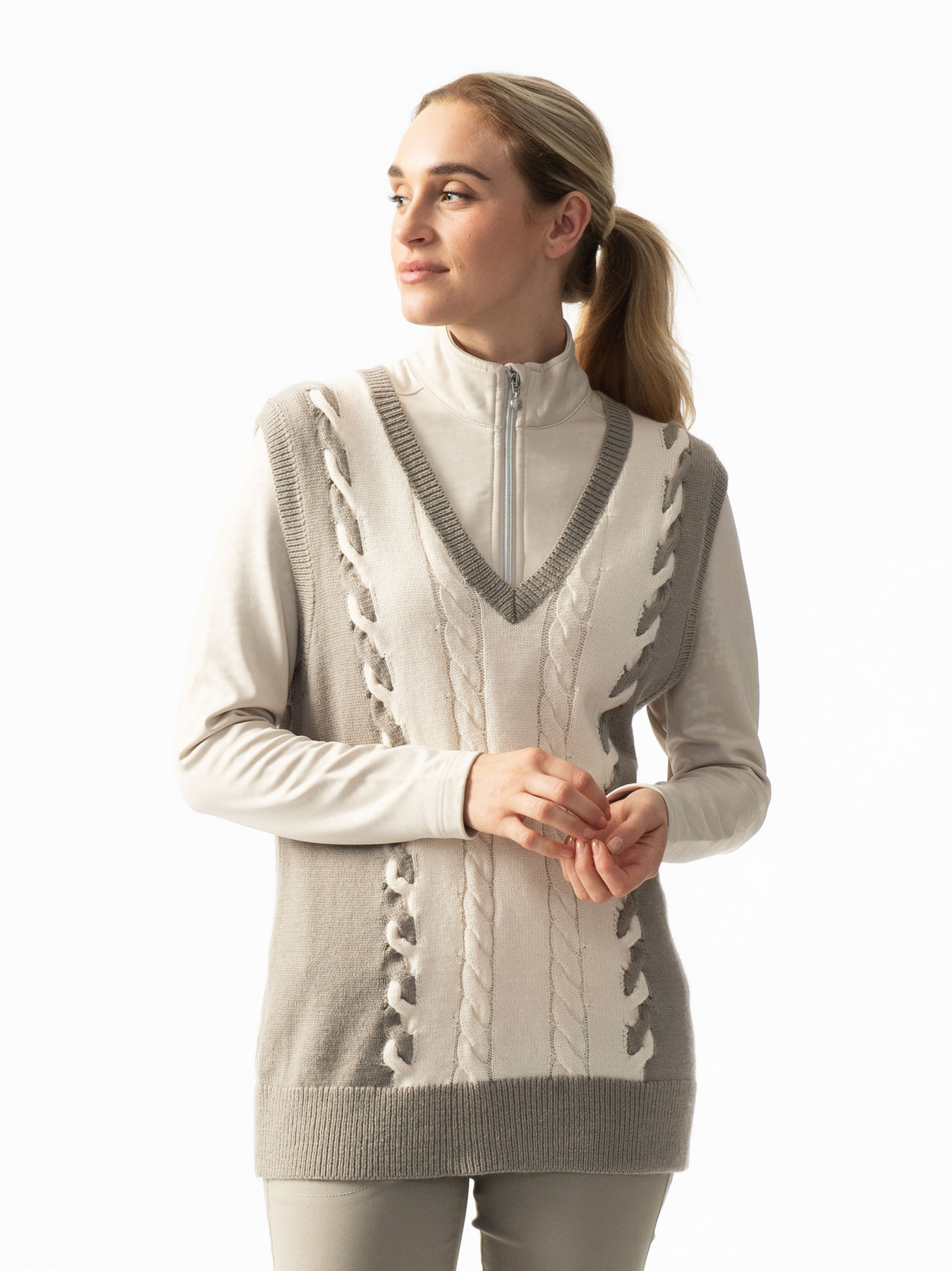 Frannie V-neck Vest