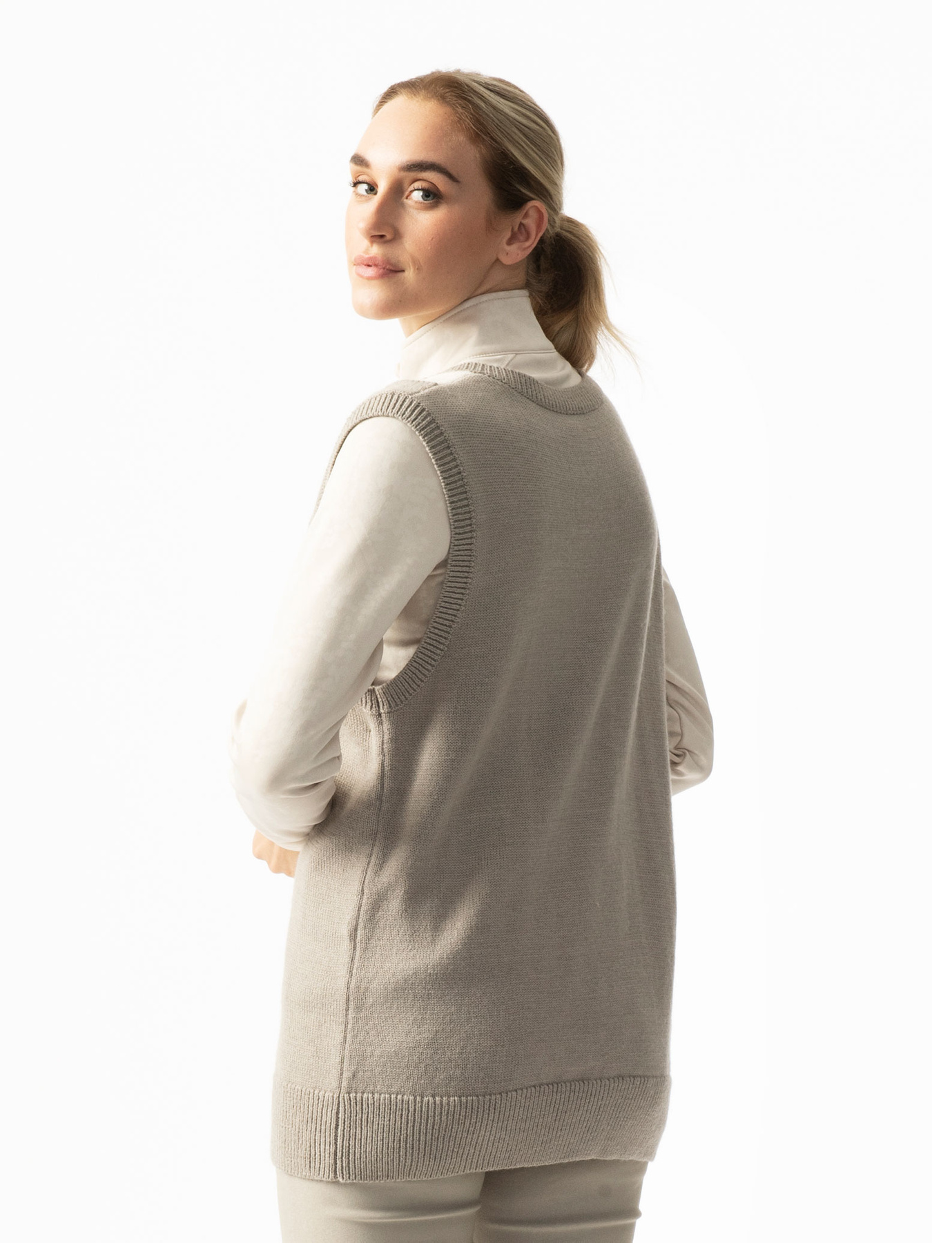 Frannie V-neck Vest