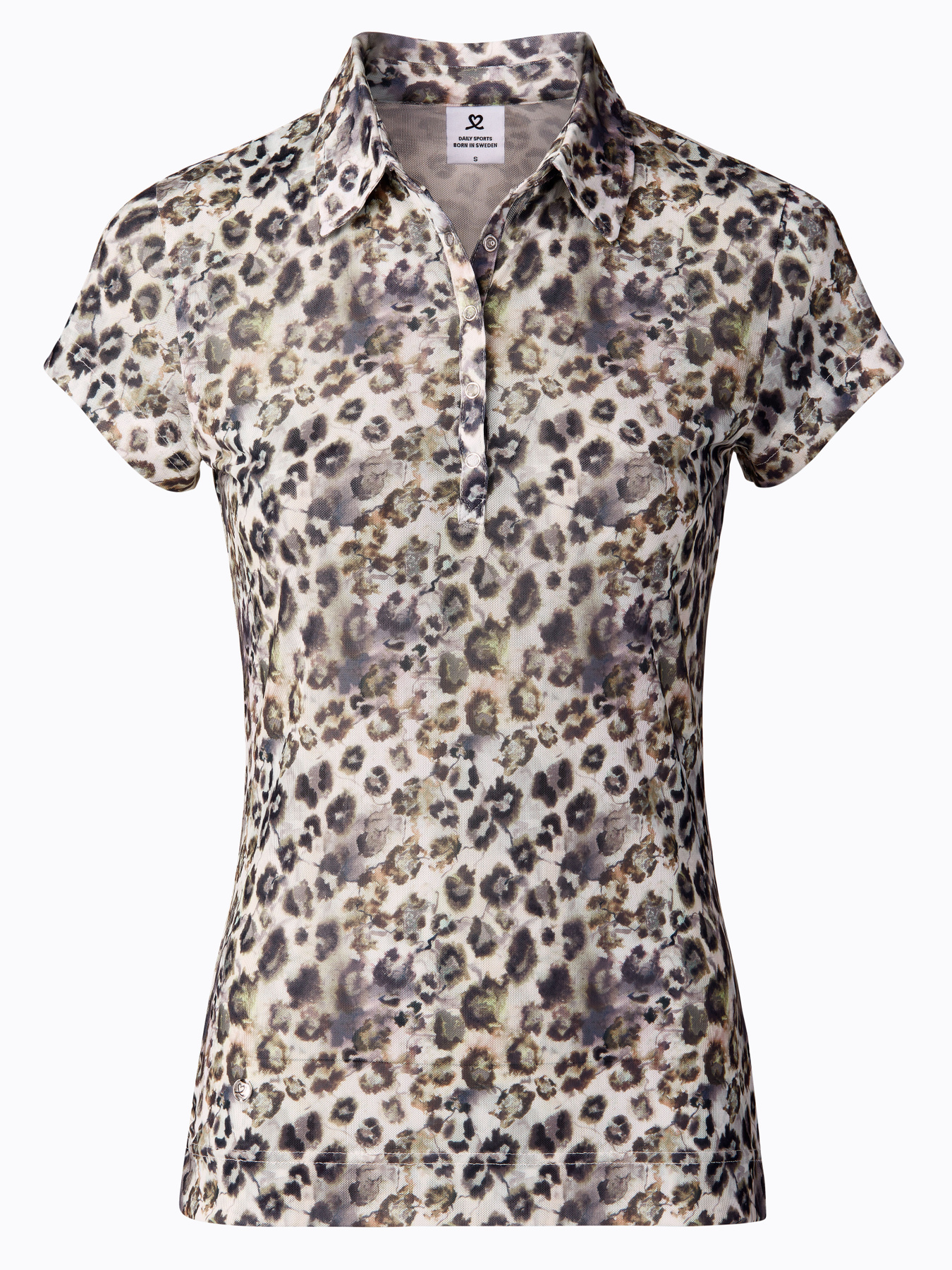 Arielle mesh polo shirt