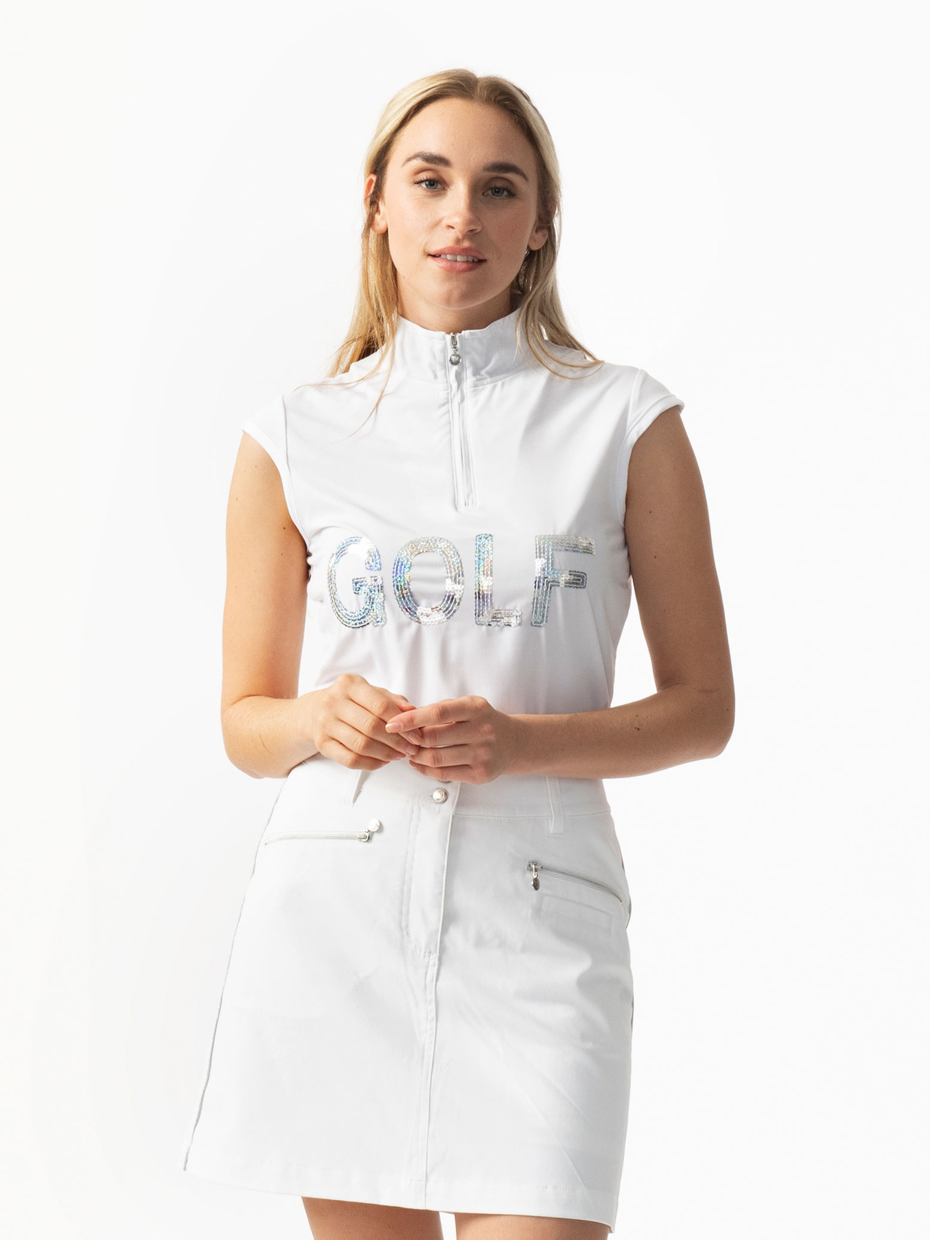 NETTY SL POLO SHIRT White