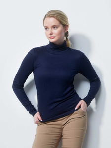 Ancona Long-sleeved Roll-neck Top