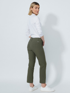 Magic straight ankle-length trousers