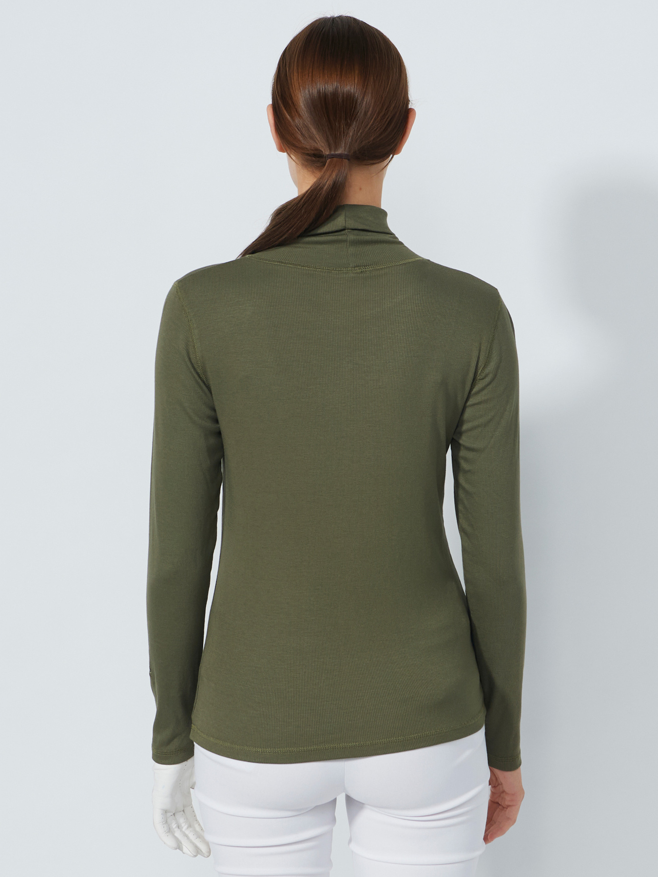 Ancona long-sleeved roll-neck top