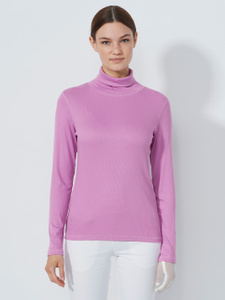 Ancona long-sleeved roll-neck top