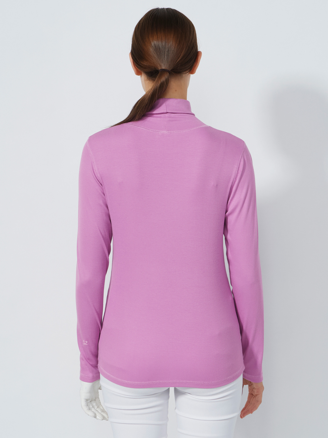 Ancona long-sleeved roll-neck top