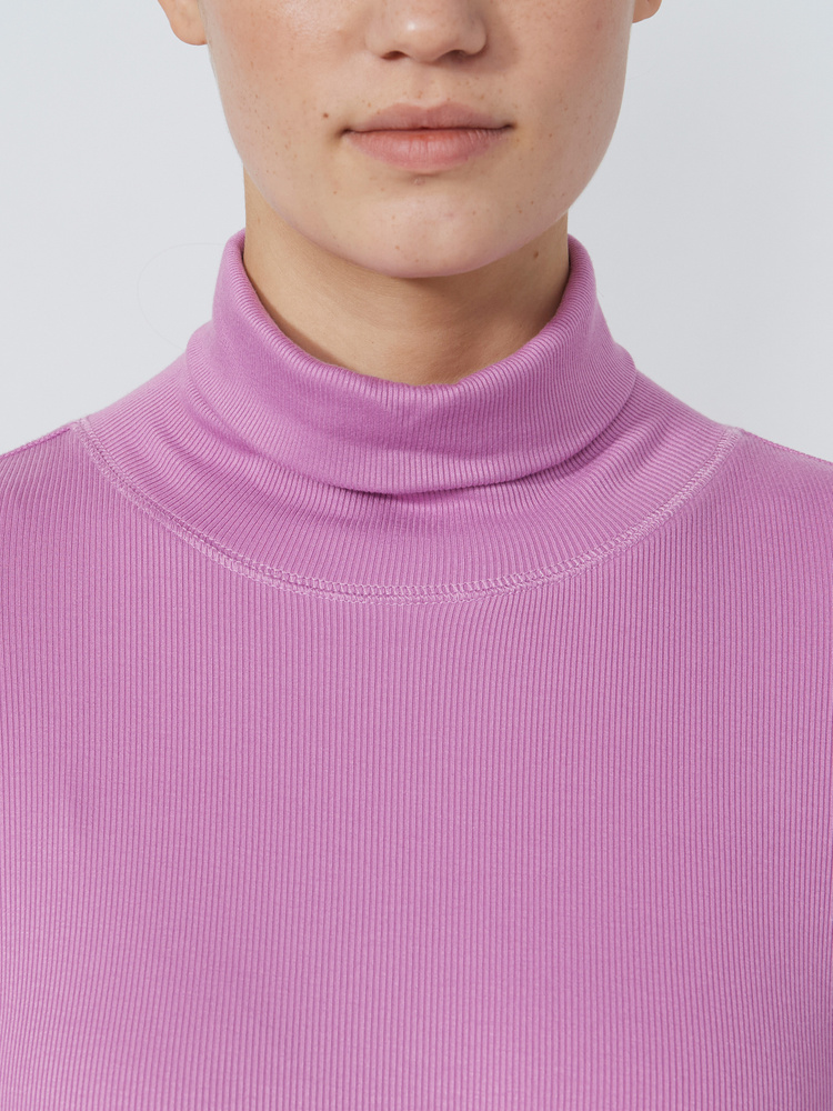 Ancona long-sleeved roll-neck top