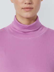 Ancona long-sleeved roll-neck top