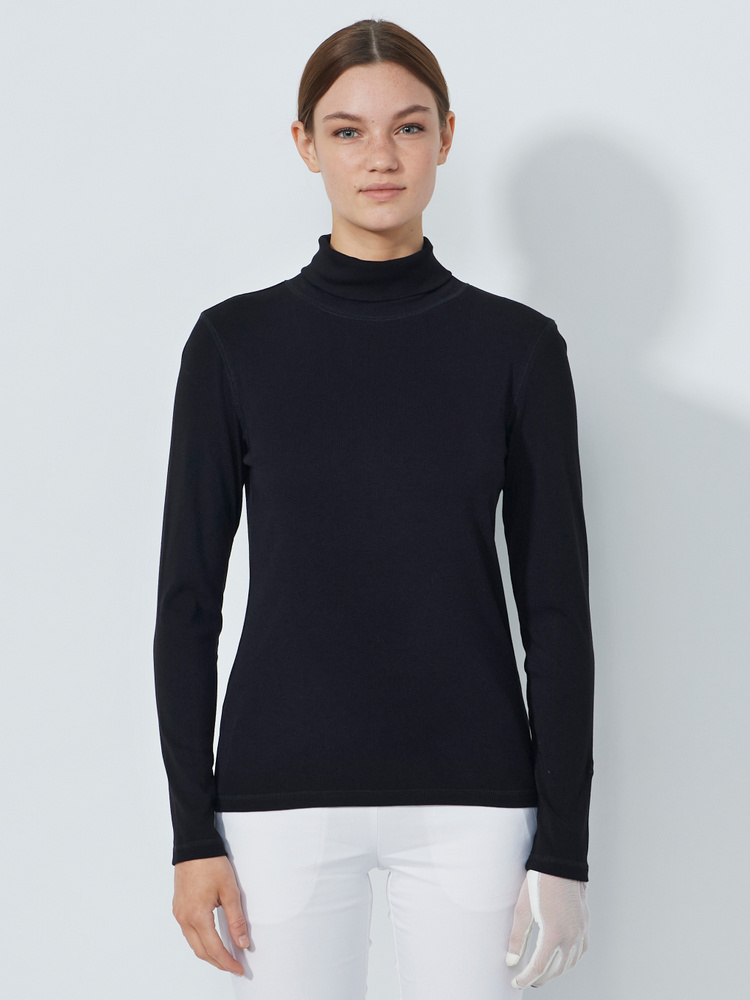 Ancona long-sleeved roll-neck top