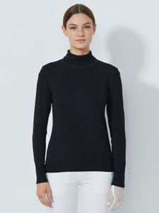 Ancona long-sleeved roll-neck top