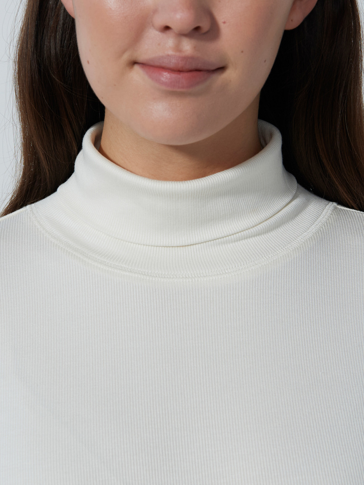 Ancona long-sleeved roll-neck top