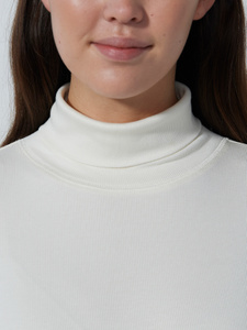 Ancona long-sleeved roll-neck top