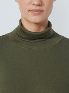 Ancona long-sleeved roll-neck top