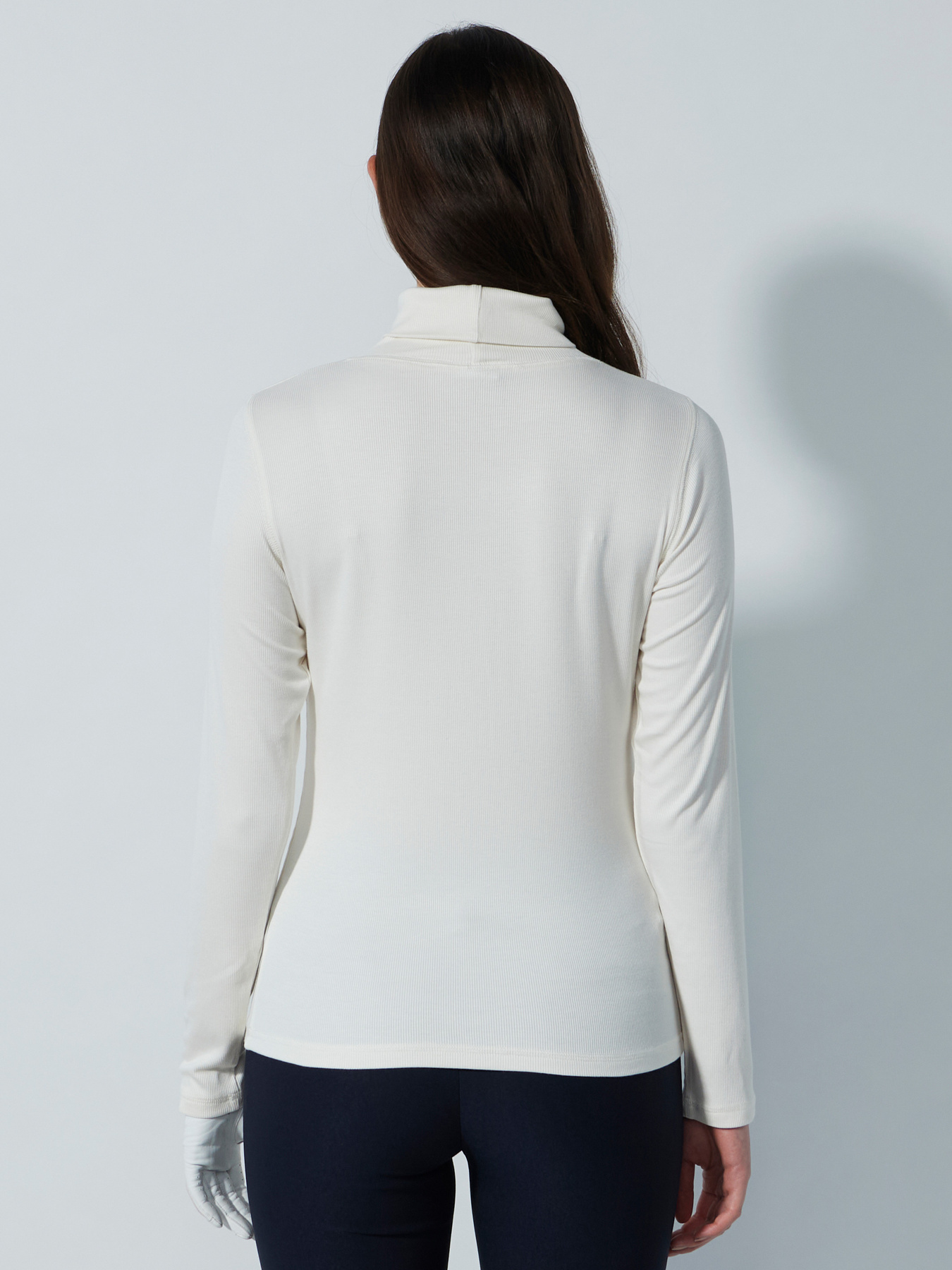 Ancona long-sleeved roll-neck top