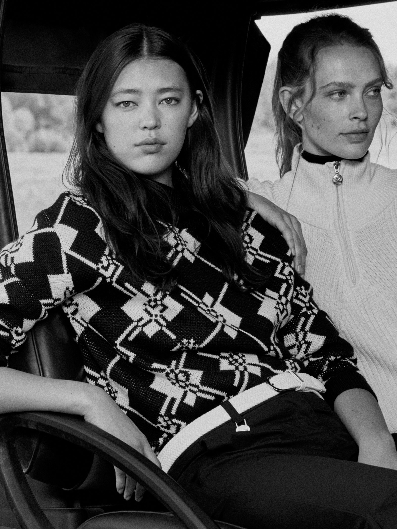 Acari roll-neck pullover