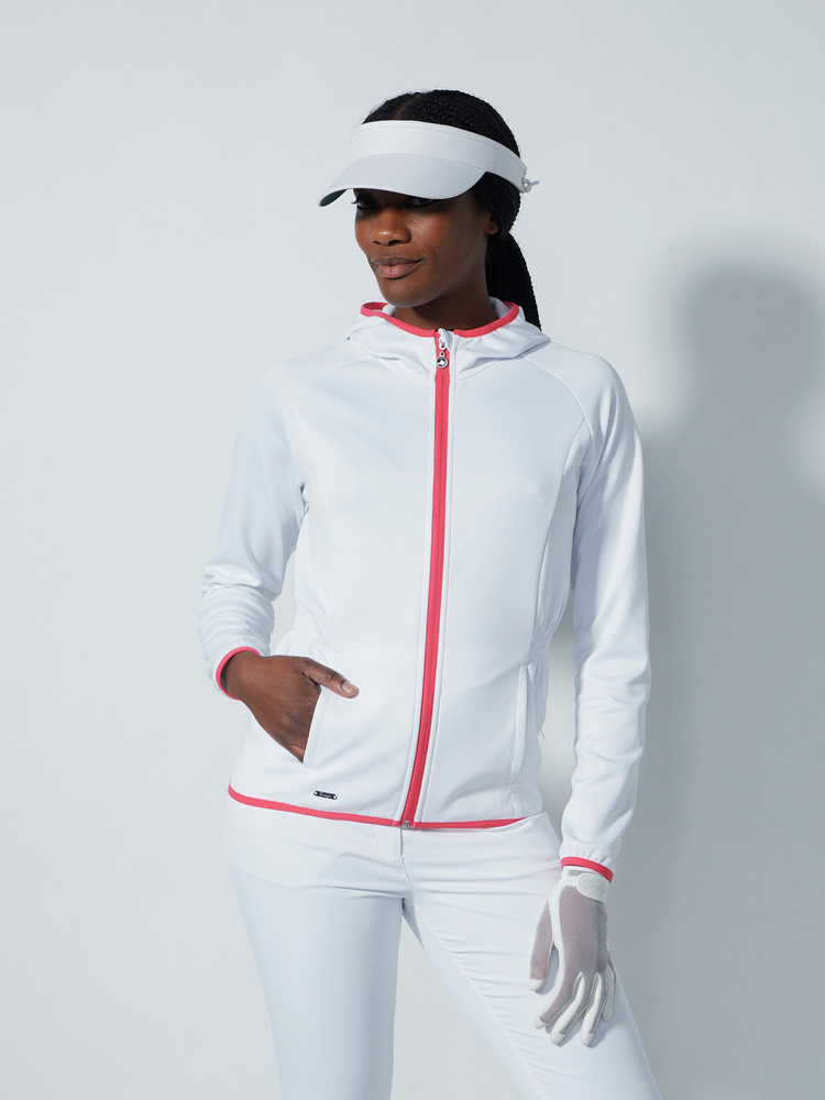 Smocked waist jacket