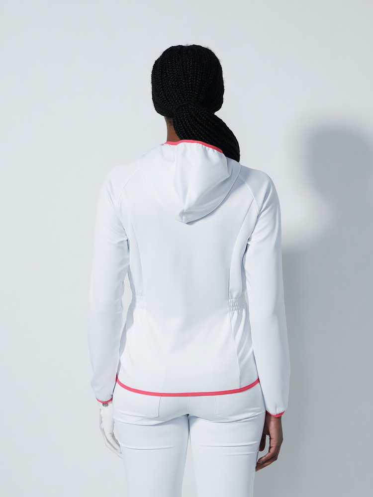 Smocked waist jacket