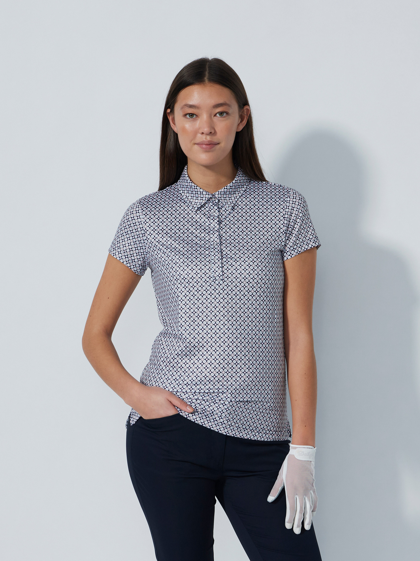 SHEERMOTION SHORT-SLEEVED TOP