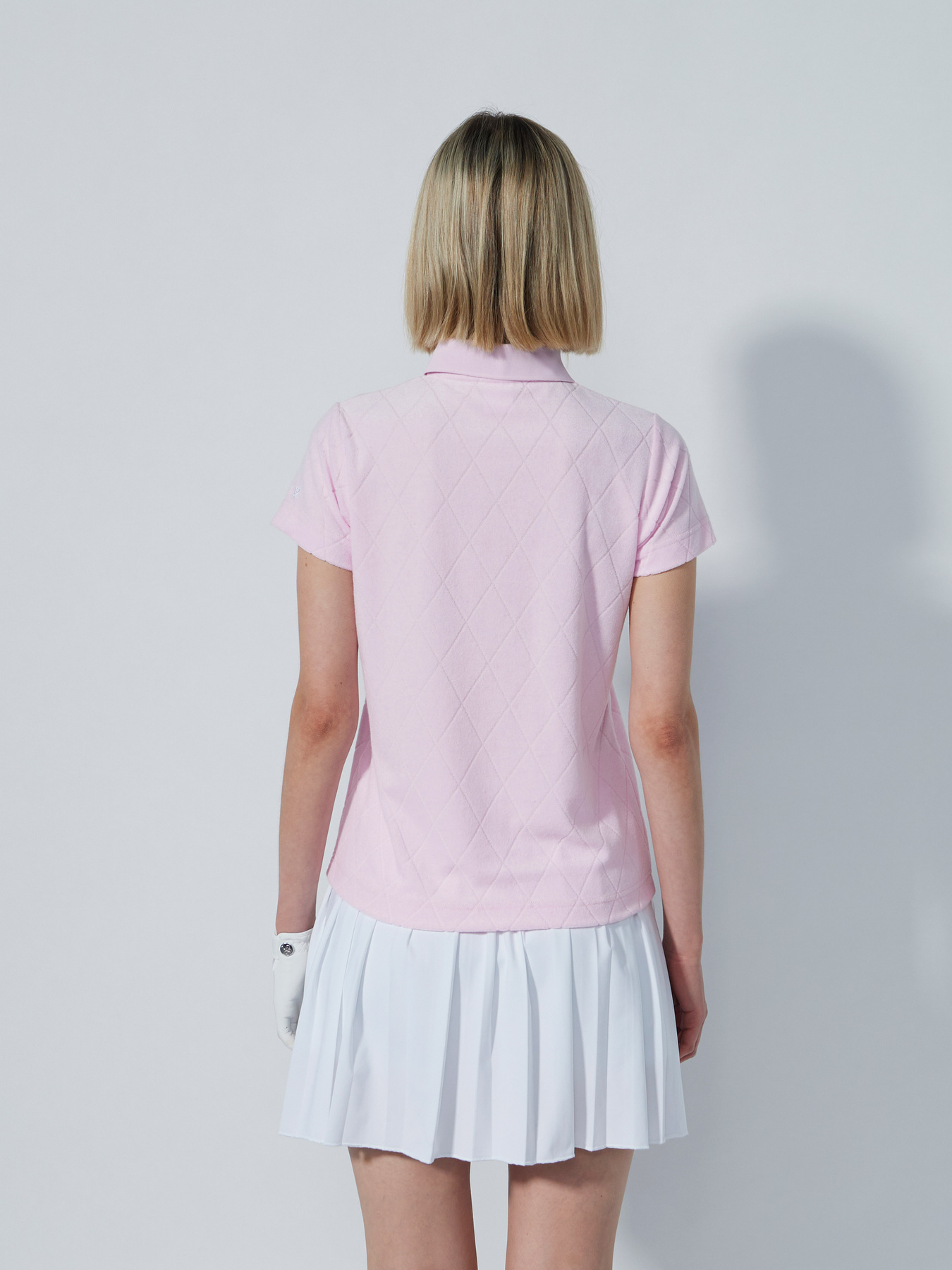 TERRY TOUCH SHORT-SLEEVED TOP