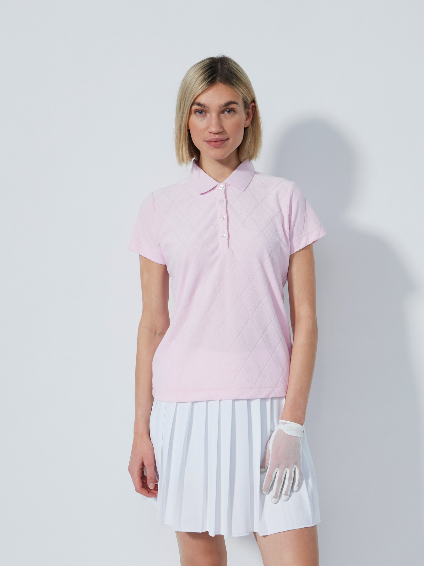 TERRY TOUCH SHORT-SLEEVED TOP