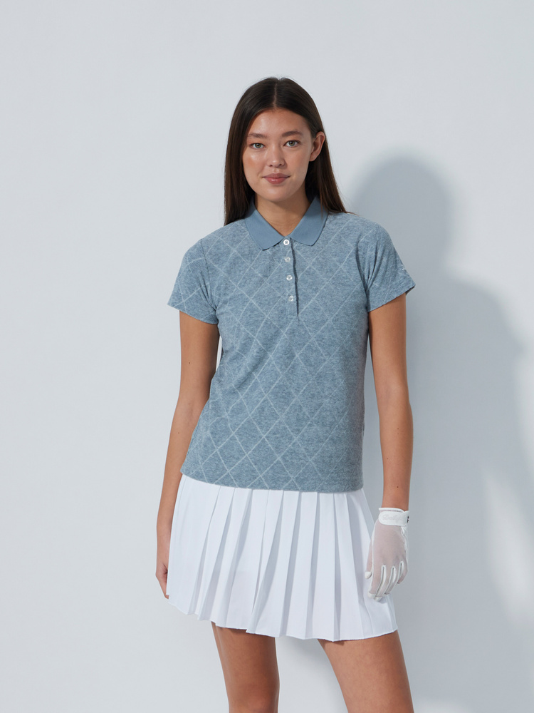 TERRY TOUCH SHORT-SLEEVED TOP