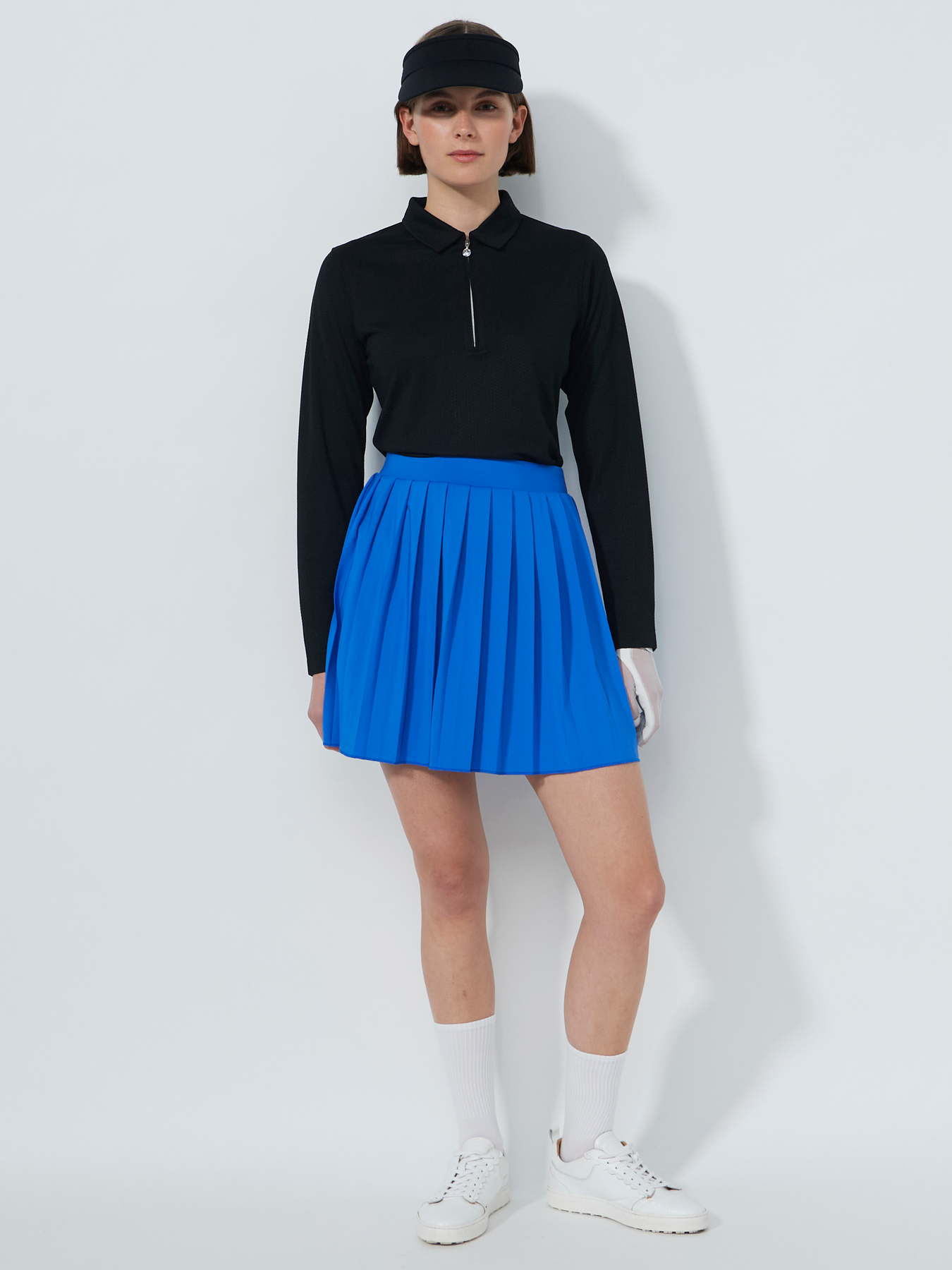 PLEATED SKORT 45 CM
