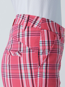 GOLF PLAID ANKLE PANTS