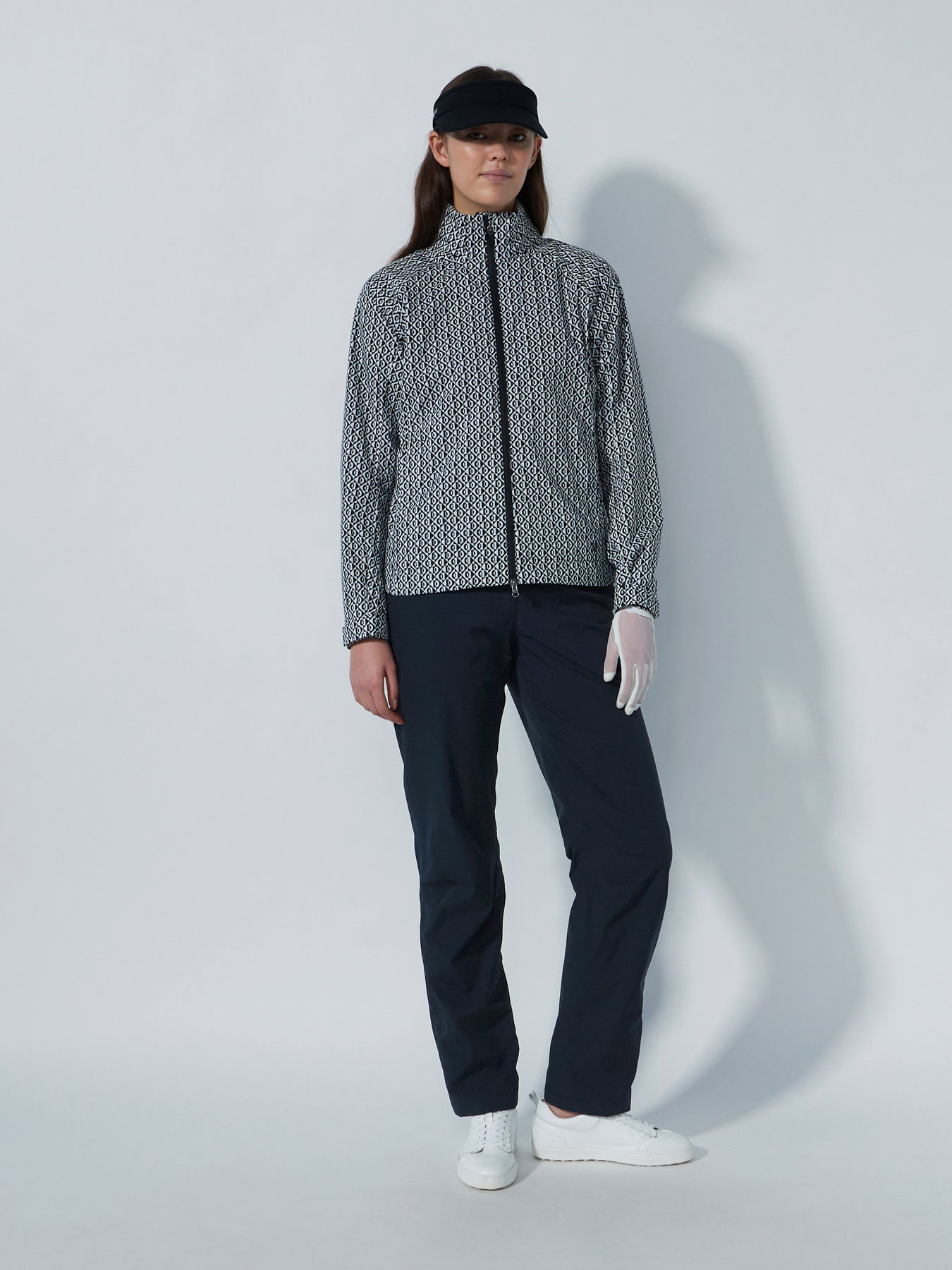 FLAINE PRINT RAIN JACKET