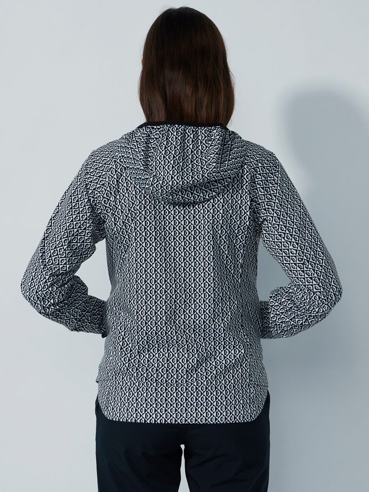 FLAINE PRINT RAIN JACKET