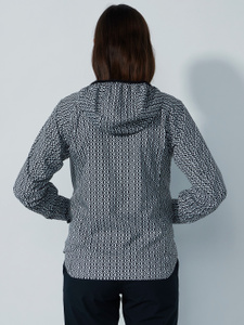 FLAINE PRINT RAIN JACKET