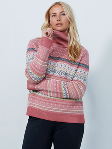 Fair Isle roll-neck pullover