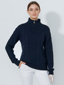 CABLE PULLOVER UNLINED