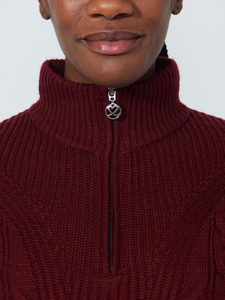 CABLE PULLOVER LINED