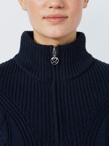 CABLE PULLOVER LINED