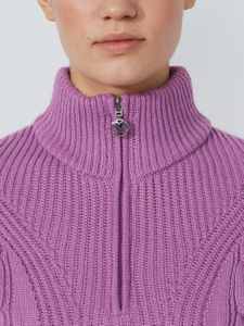 CABLE PULLOVER LINED