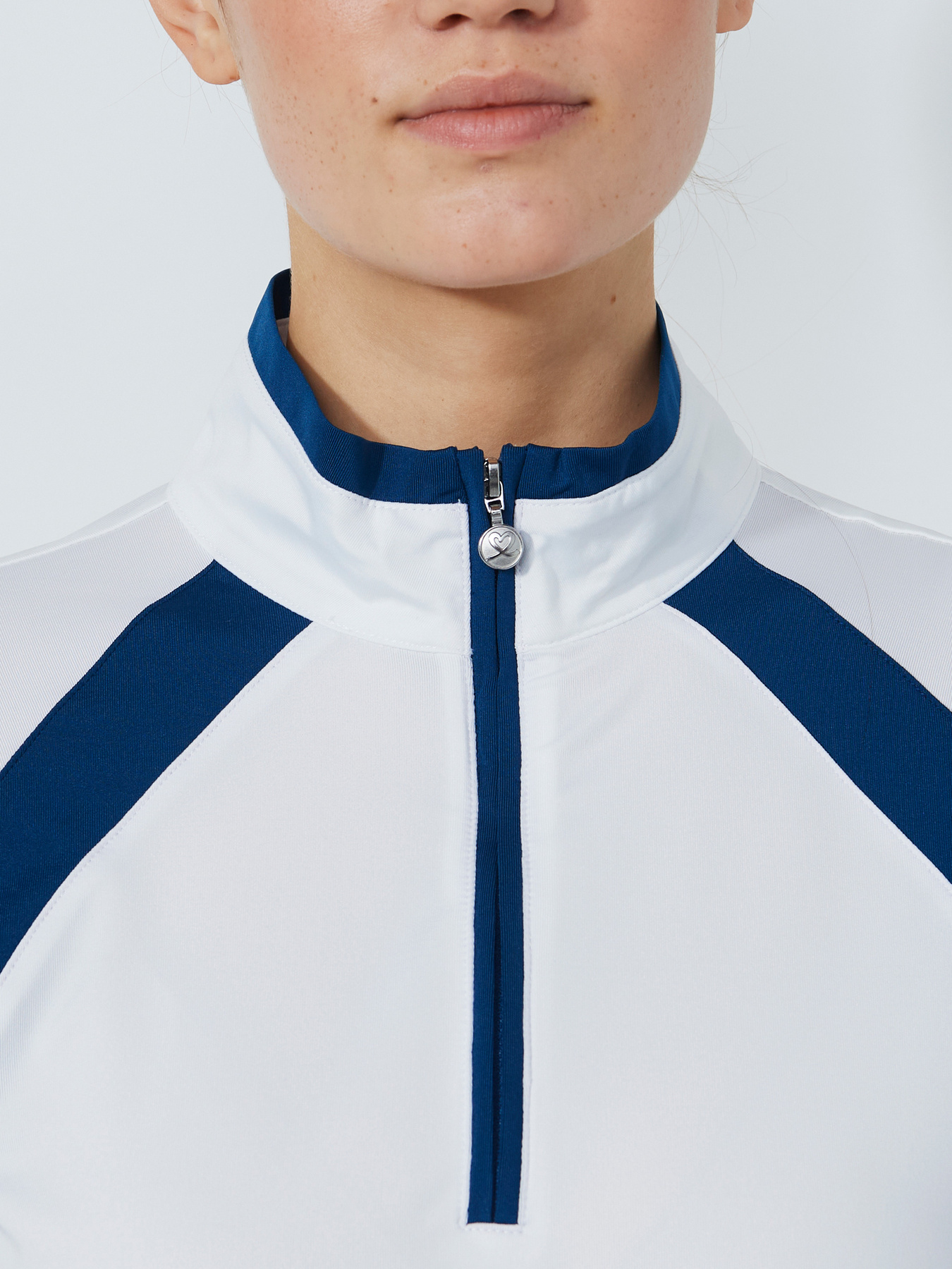 PANEL LONG-SLEEVED TOP