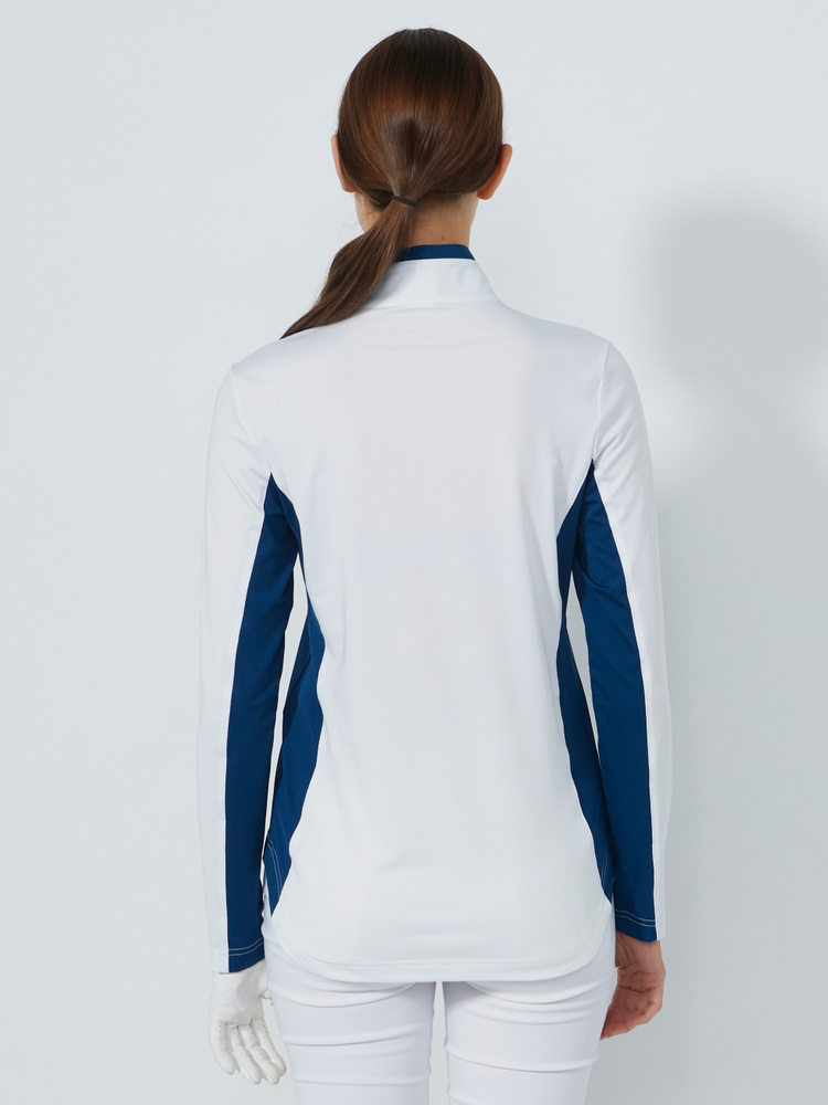 PANEL LONG-SLEEVED TOP