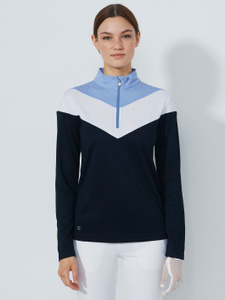 BLOCK LONG-SLEEVED TOP