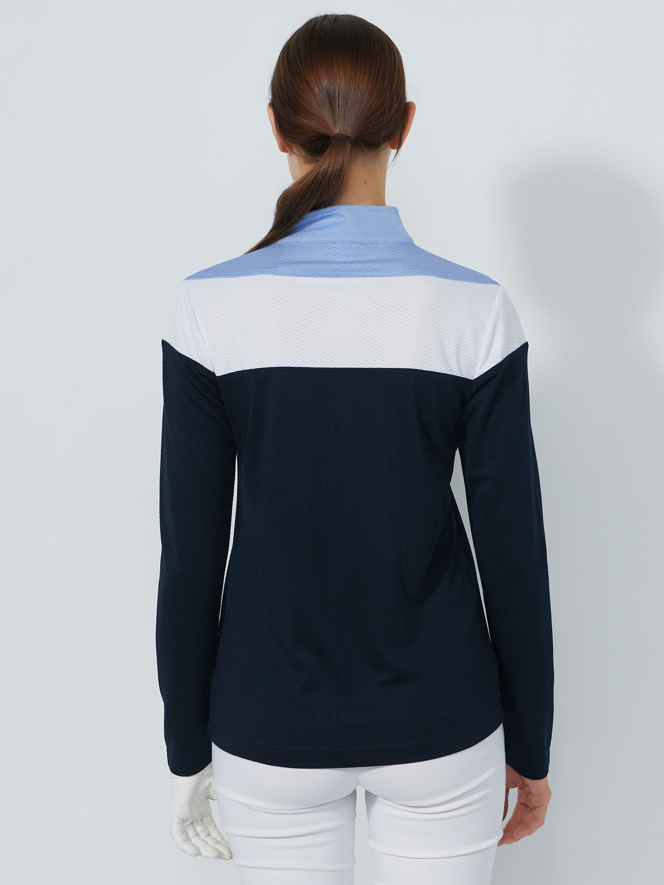 BLOCK LONG-SLEEVED TOP