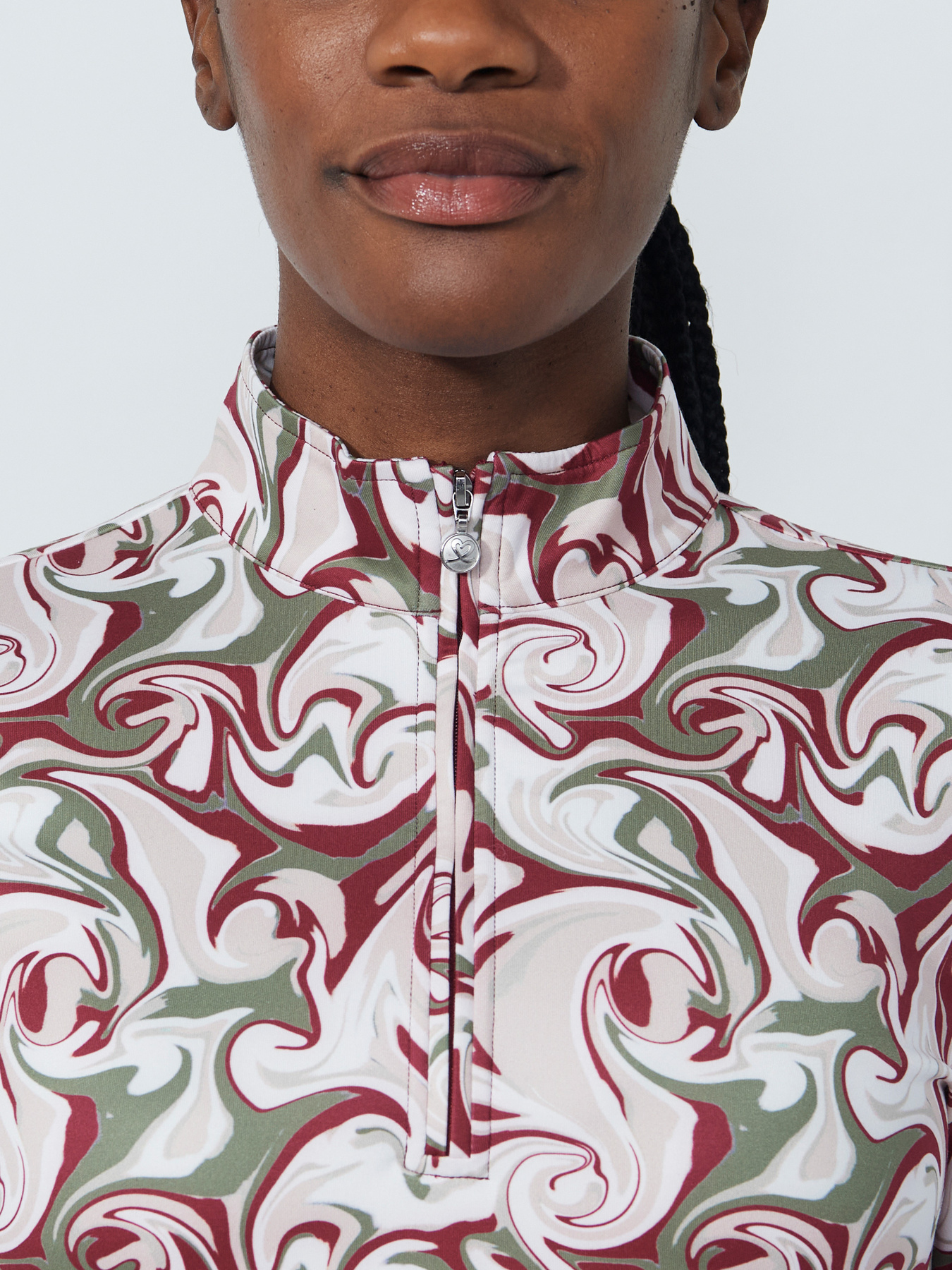 PEACH LONG-SLEEVED TOP