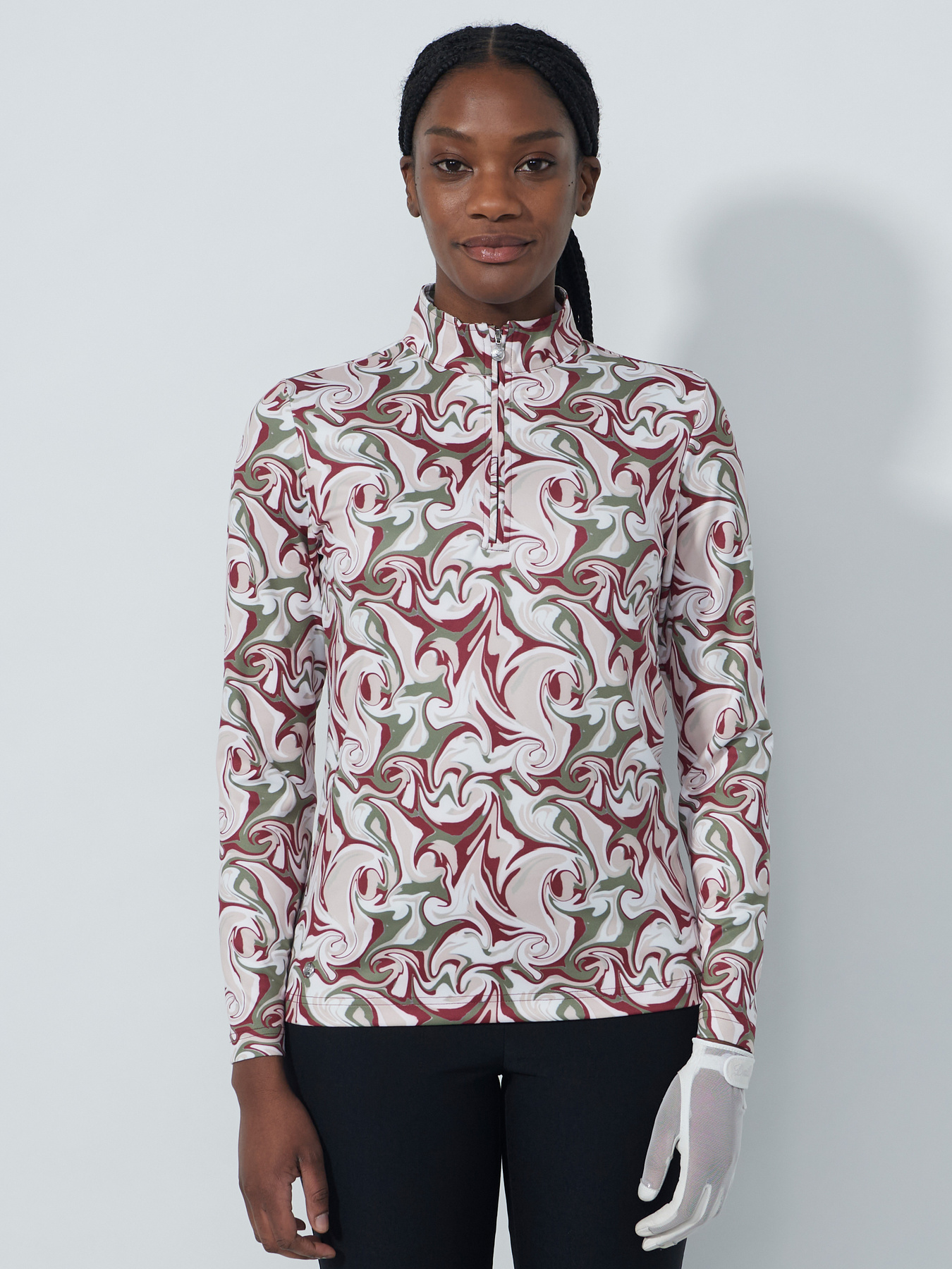 PEACH LONG-SLEEVED TOP