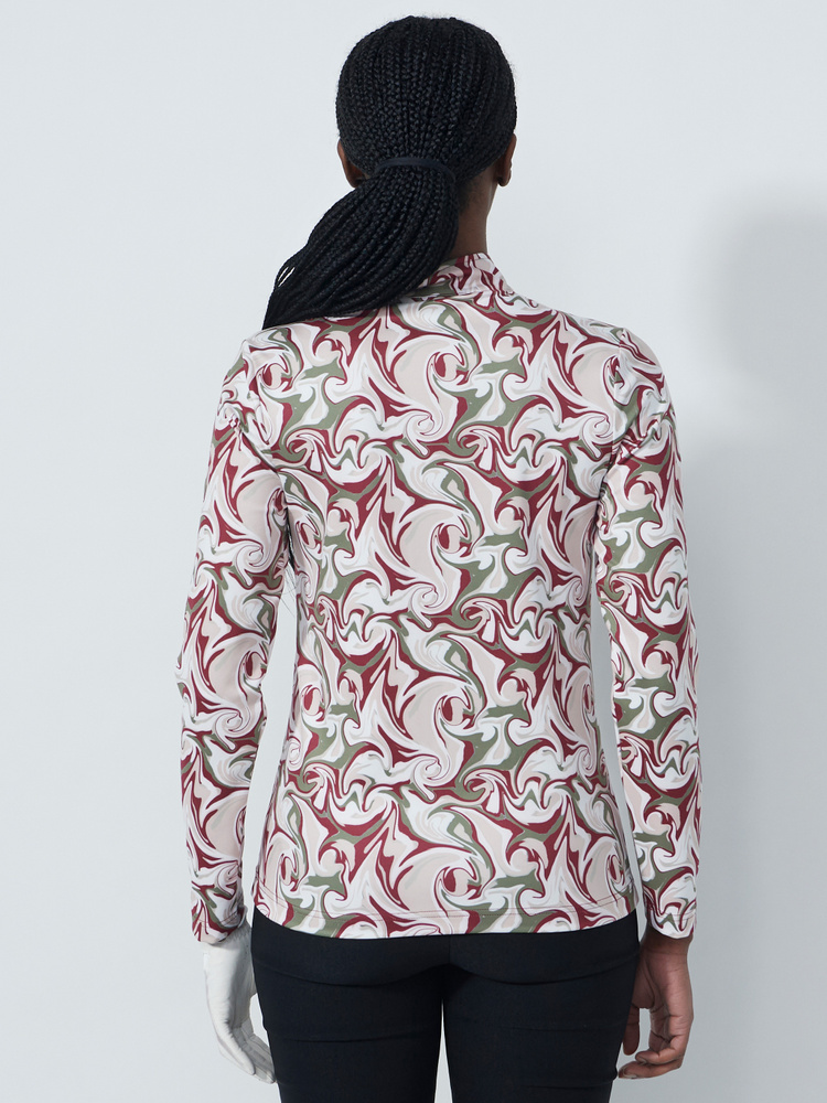 PEACH LONG-SLEEVED TOP