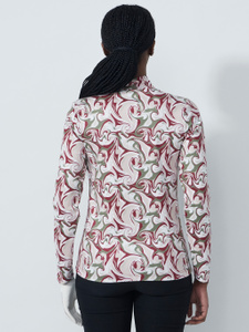 PEACH LONG-SLEEVED TOP