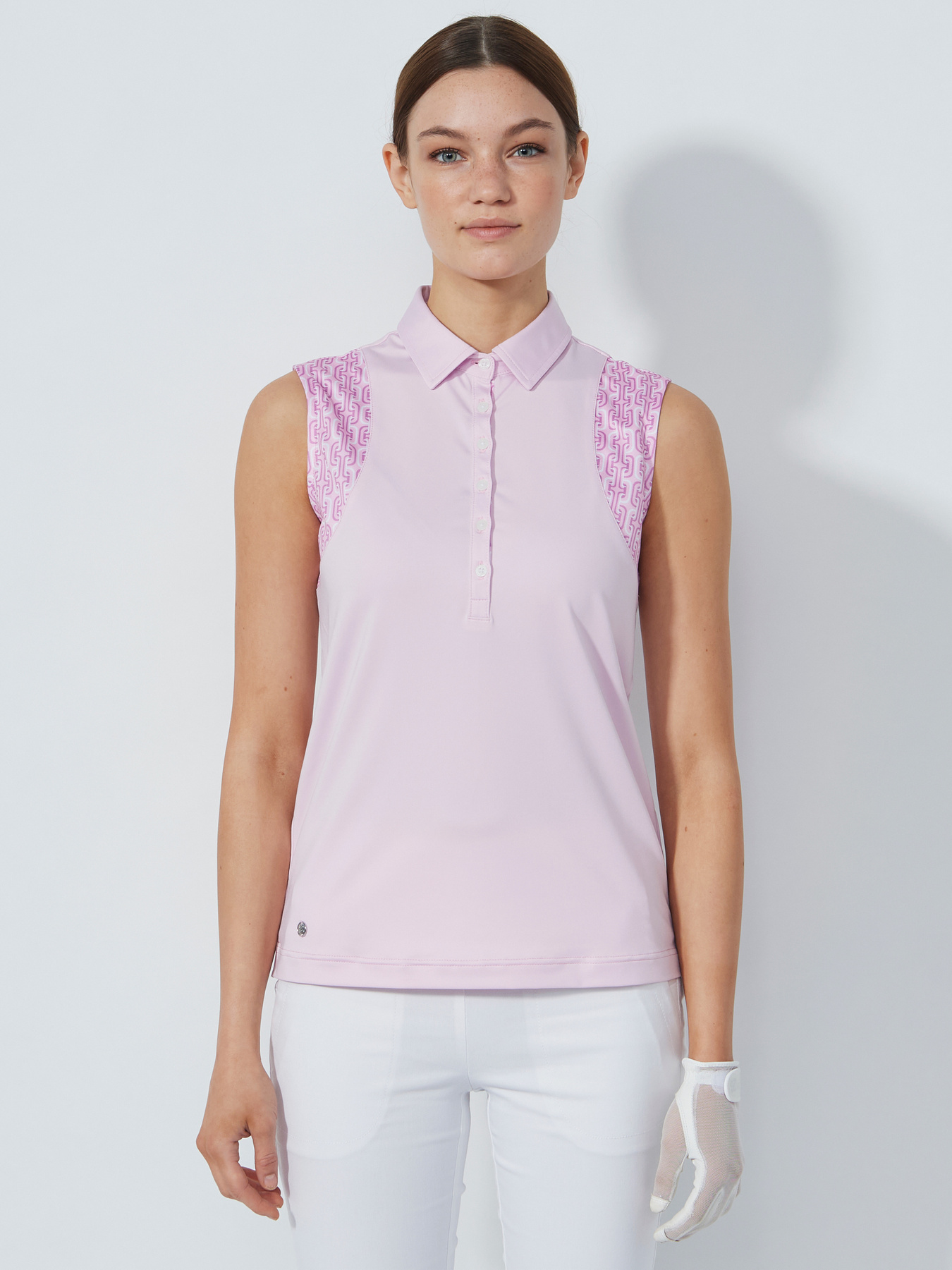 PRINTED SLEEVELESS TOP