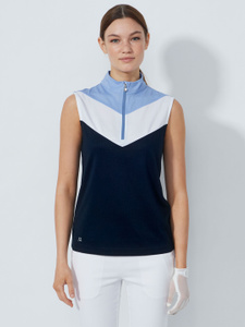 BLOCK SLEEVELESS TOP