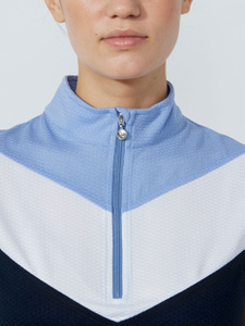 BLOCK SLEEVELESS TOP